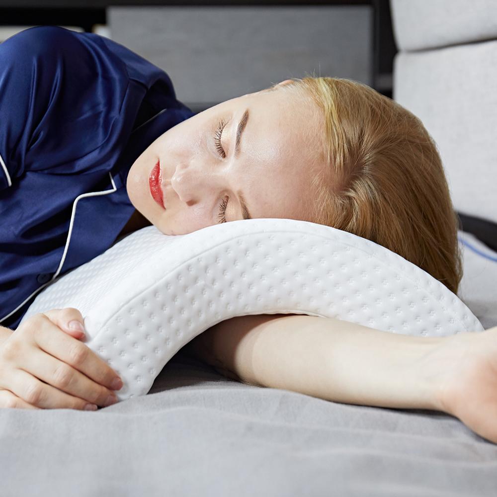 Memory Foam Arm Tunnel Pillow with Arched Support by HitMyNeed