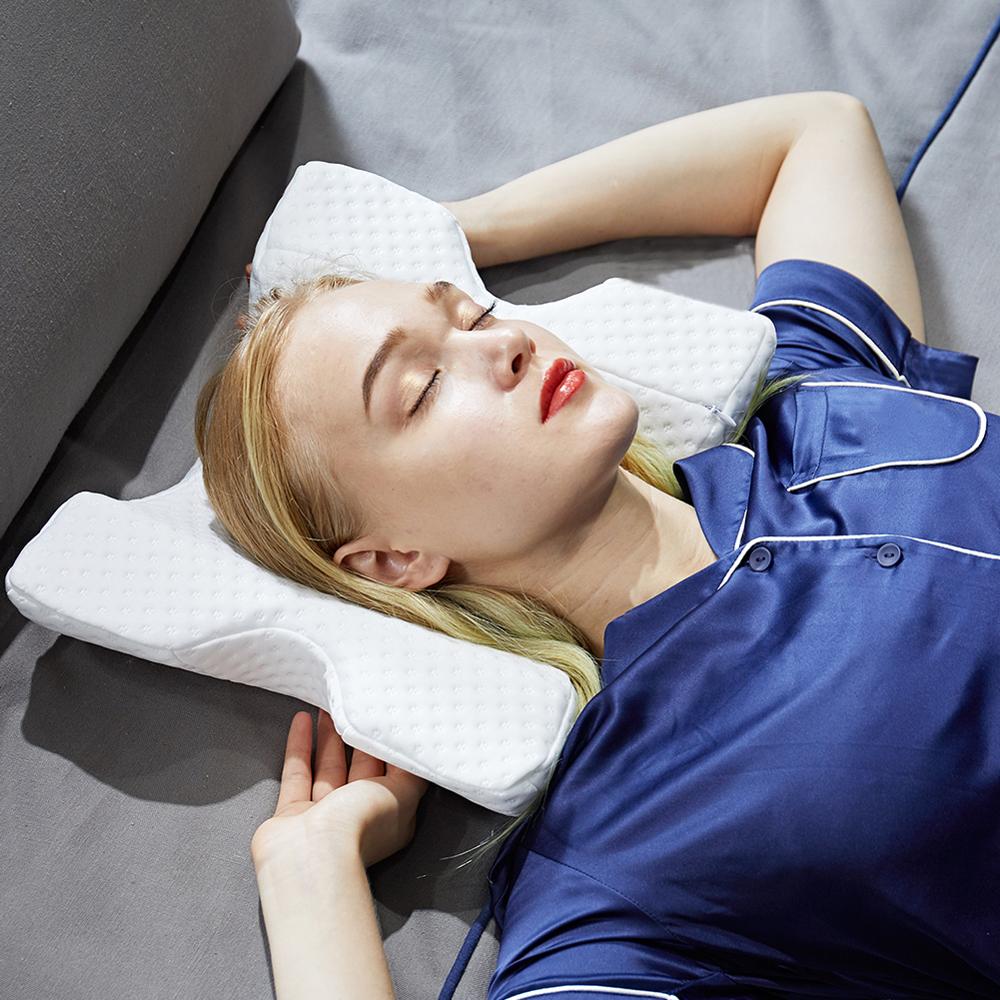 Memory Foam Arm Tunnel Pillow with Arched Support by HitMyNeed