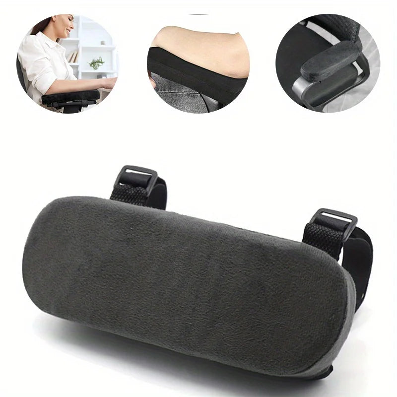 Memory Foam Armrest Pads for Office & Desk Chairs by HitMyNeed