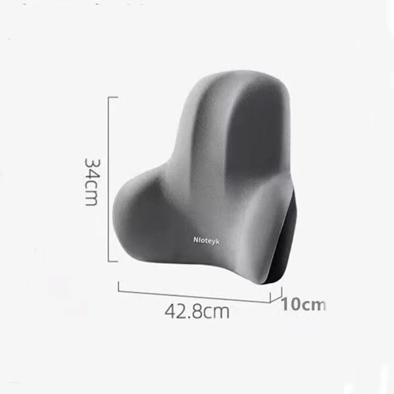 Memory Foam Car & Office Lumbar Support Cushion by HitMyNeed