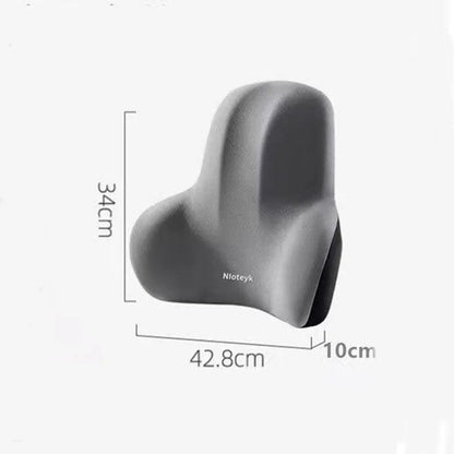 Memory Foam Car & Office Lumbar Support Cushion by HitMyNeed