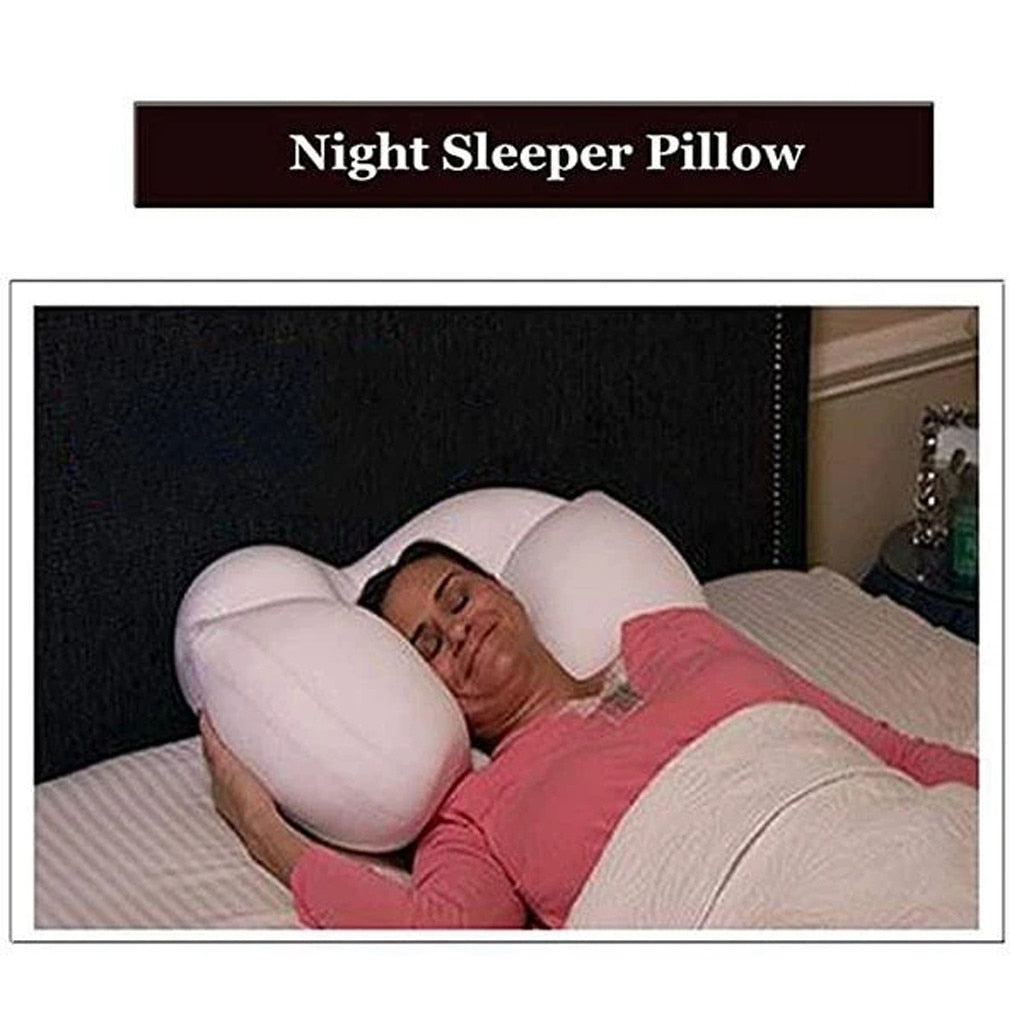 Memory Foam Cloud Sleep Pillow for Neck Support by HitMyNeed