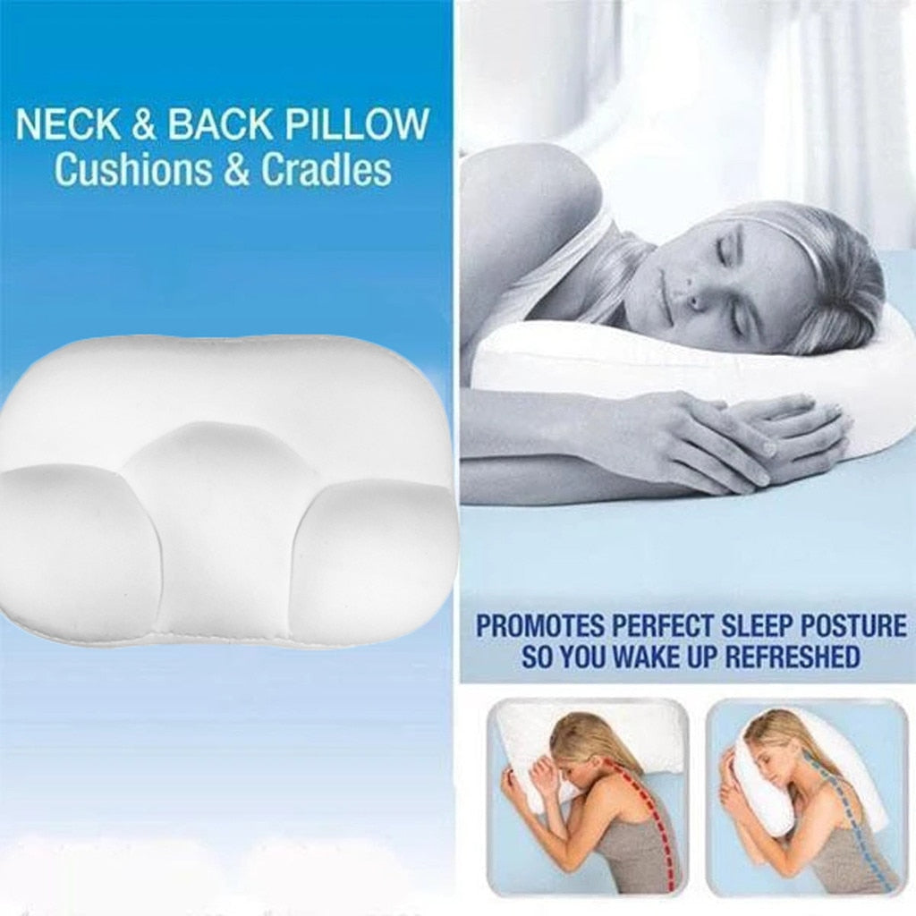 Memory Foam Cloud Sleep Pillow for Neck Support by HitMyNeed