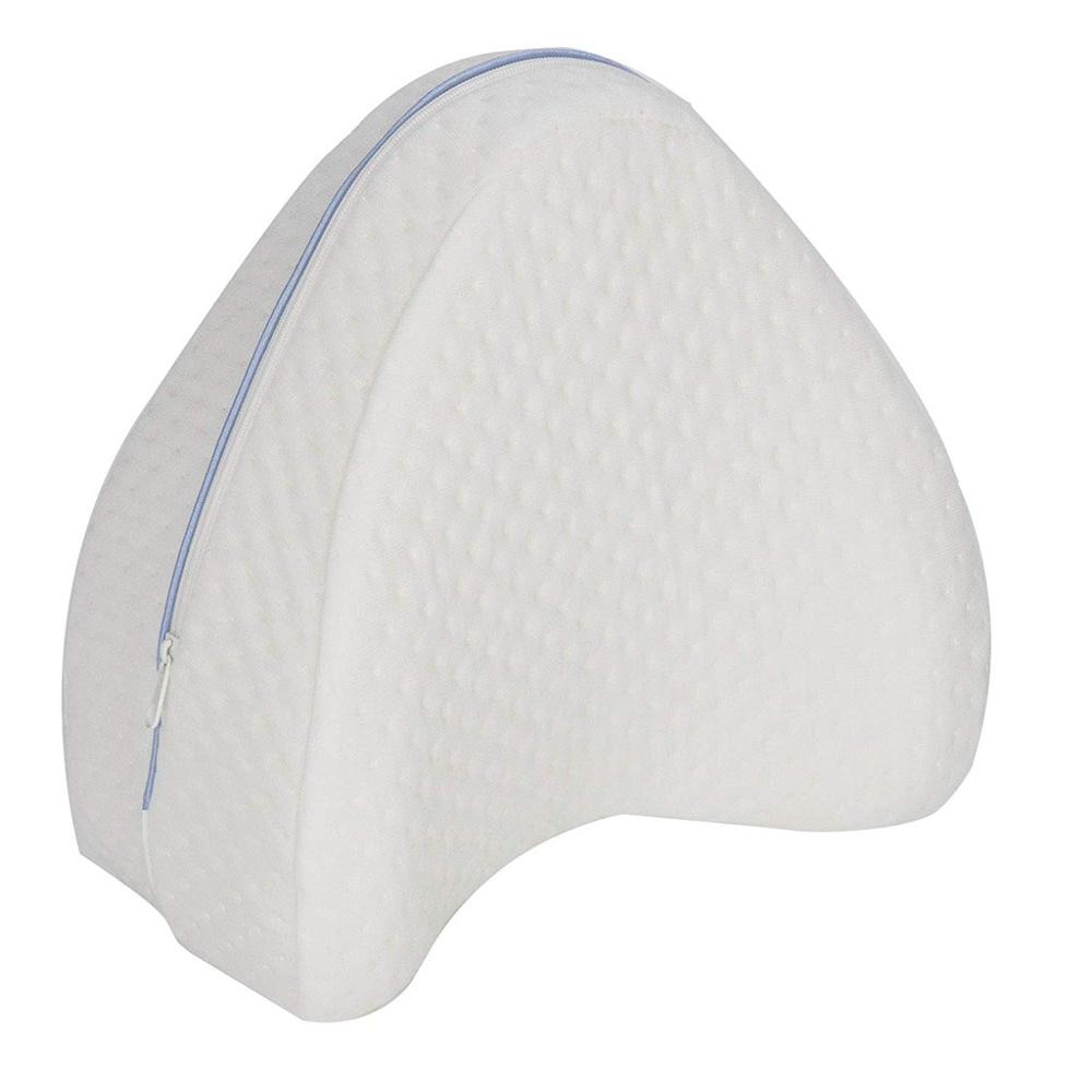 Memory Foam Contour Knee Pillow for Side Sleepers by HitMyNeed