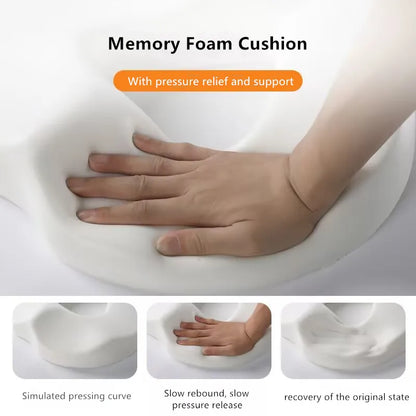 Memory Foam Donut Pillow for Hemorrhoid Relief by HitMyNeed