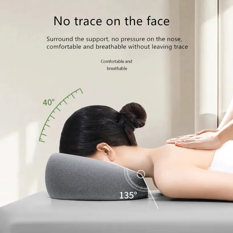 Memory Foam Face Down Massage Pillow by HitMyNeed