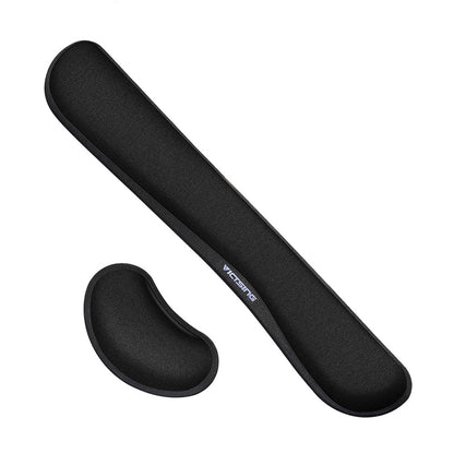 Memory Foam Keyboard and Mouse Wrist Rest Set by HitMyNeed