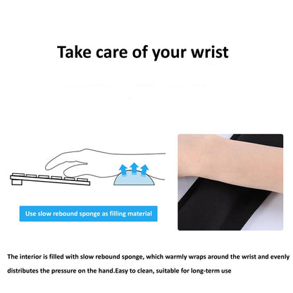 Memory Foam Keyboard Wrist Rest Pad by HitMyNeed
