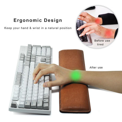 Memory Foam Keyboard Wrist Rest Support Pad by HitMyNeed