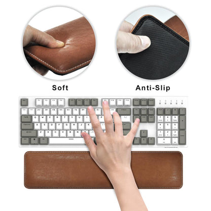 Memory Foam Keyboard Wrist Rest Support Pad by HitMyNeed