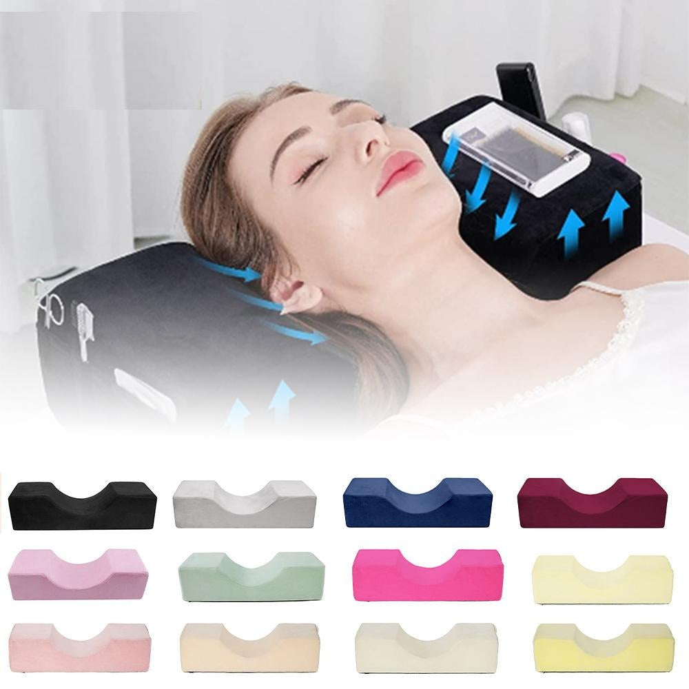 Memory Foam Lash Pillow for Eyelash Extensions by HitMyNeed