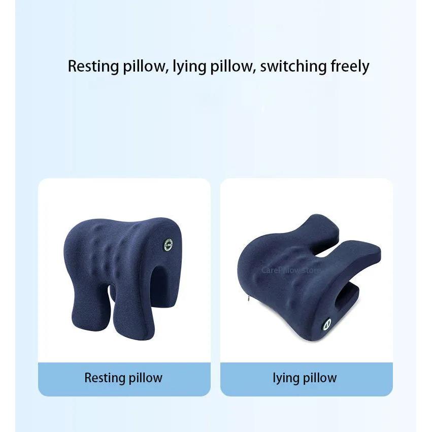 Memory Foam Neck Support Nap Pillow for Desk & Travel by HitMyNeed