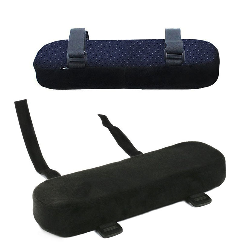 Memory Foam Office Chair Armrest Cushions (2 Pack) by HitMyNeed
