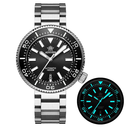 Men's 1000m Automatic Diver Watch with Sapphire Glass by HitMyNeed