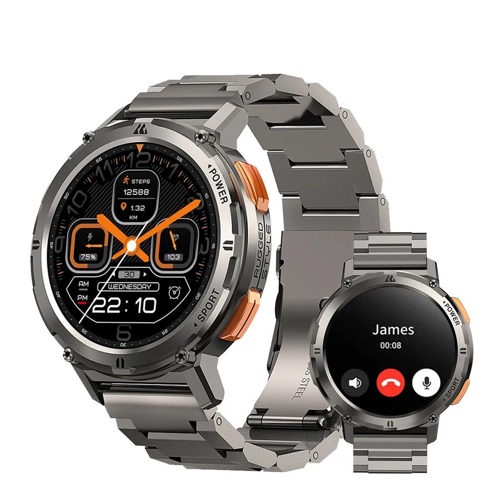 Men's AMOLED Business Smartwatch with Bluetooth Call by HitMyNeed