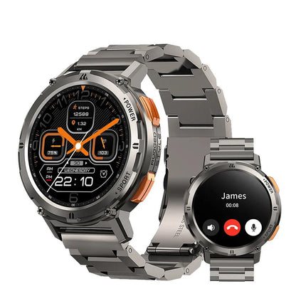 Men's AMOLED Business Smartwatch with Bluetooth Call by HitMyNeed