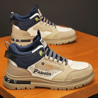 Men's Autumn Vulcanized Walking Sneakers by HitMyNeed