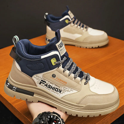 Men's Autumn Vulcanized Walking Sneakers by HitMyNeed
