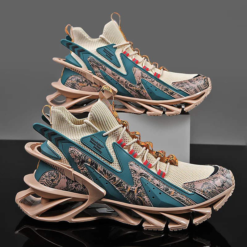 Men's Breathable Casual Running Sneakers 1236-365458 46.0 by HitMyNeed