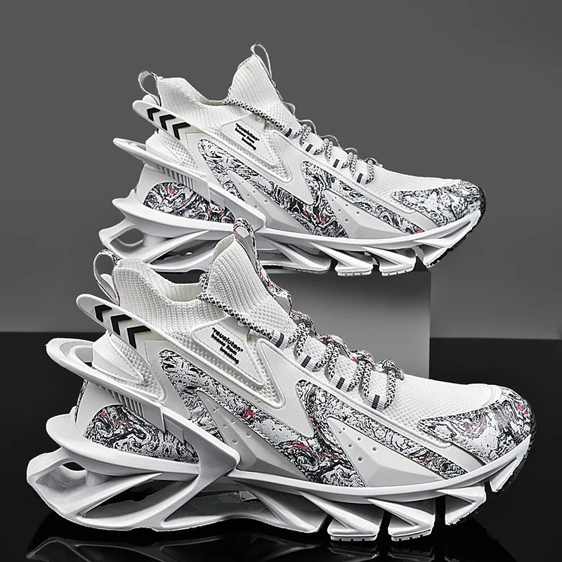 Men's Breathable Casual Running Sneakers 1236.0 46.0 by HitMyNeed