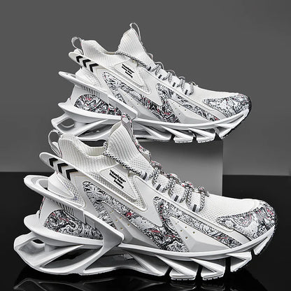 Men's Breathable Casual Running Sneakers 1236.0 46.0 by HitMyNeed