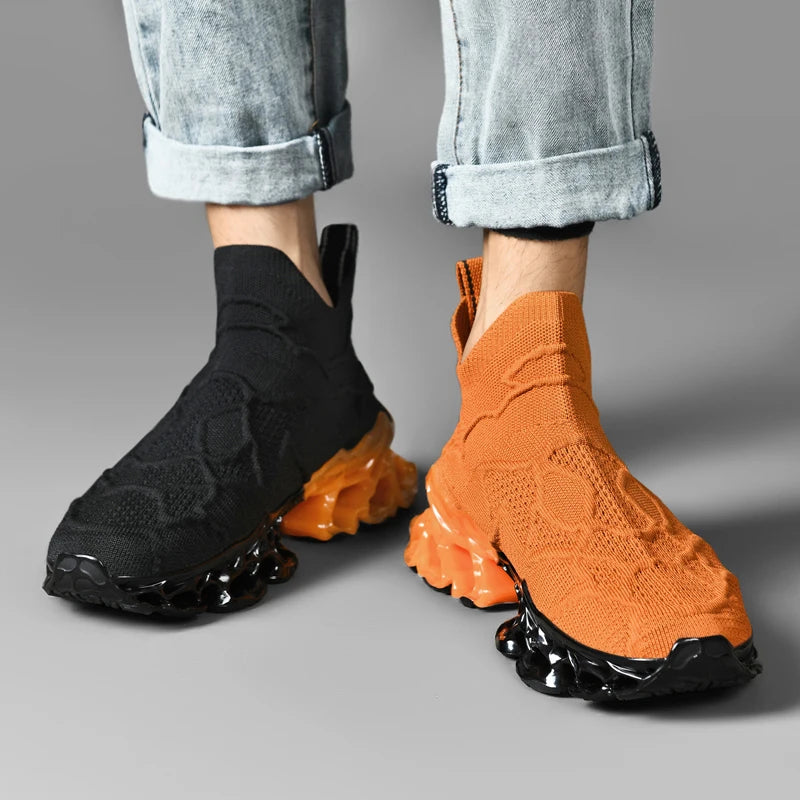 Men's Breathable Casual Running Sneakers 220-200013902 46.0 by HitMyNeed