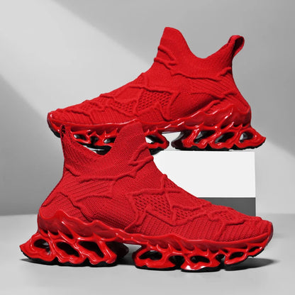 Men's Breathable Casual Running Sneakers 220.0 39.0 by HitMyNeed