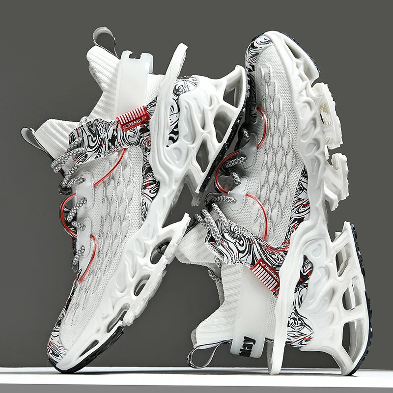 Men's Breathable Casual Running Sneakers 2248.0 46.0 by HitMyNeed