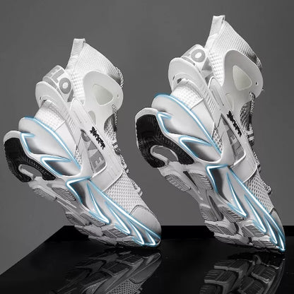 Men's Breathable Casual Running Sneakers by HitMyNeed