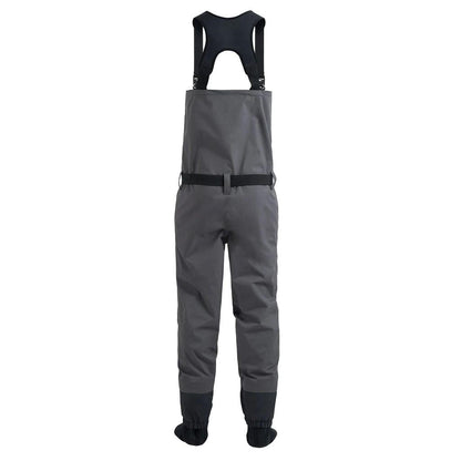 Men's Breathable Chest Fishing Waders with Neoprene Socks by HitMyNeed