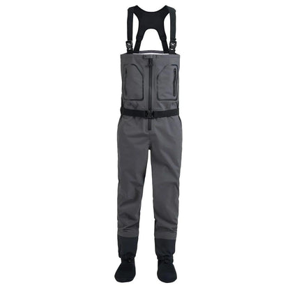 Men's Breathable Chest Fishing Waders with Neoprene Socks m by HitMyNeed