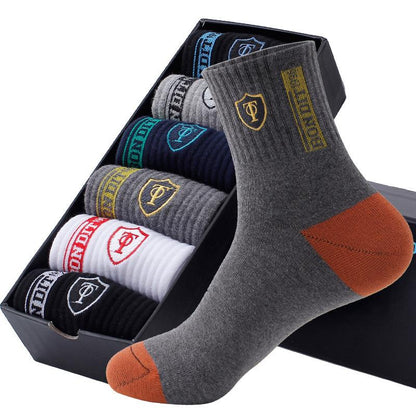 Men's Breathable Sports Socks 5 Pairs EU 38-47 by HitMyNeed