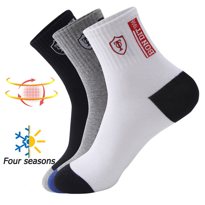 Men's Breathable Sports Socks 5 Pairs EU 38-47 by HitMyNeed