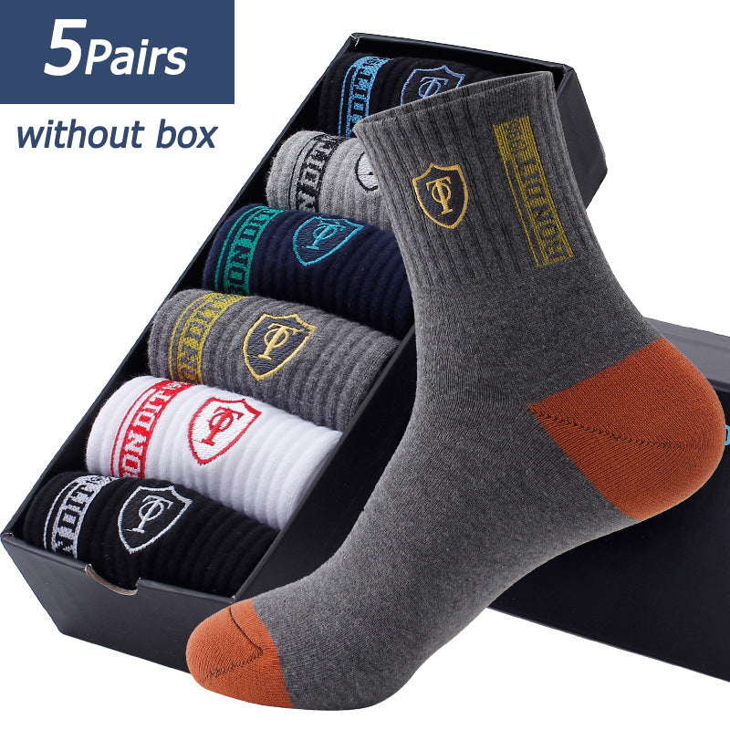 Men's Breathable Sports Socks 5 Pairs EU 38-47 a eur-38-42 by HitMyNeed