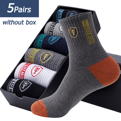 Men's Breathable Sports Socks 5 Pairs EU 38-47 a eur-38-42 by HitMyNeed