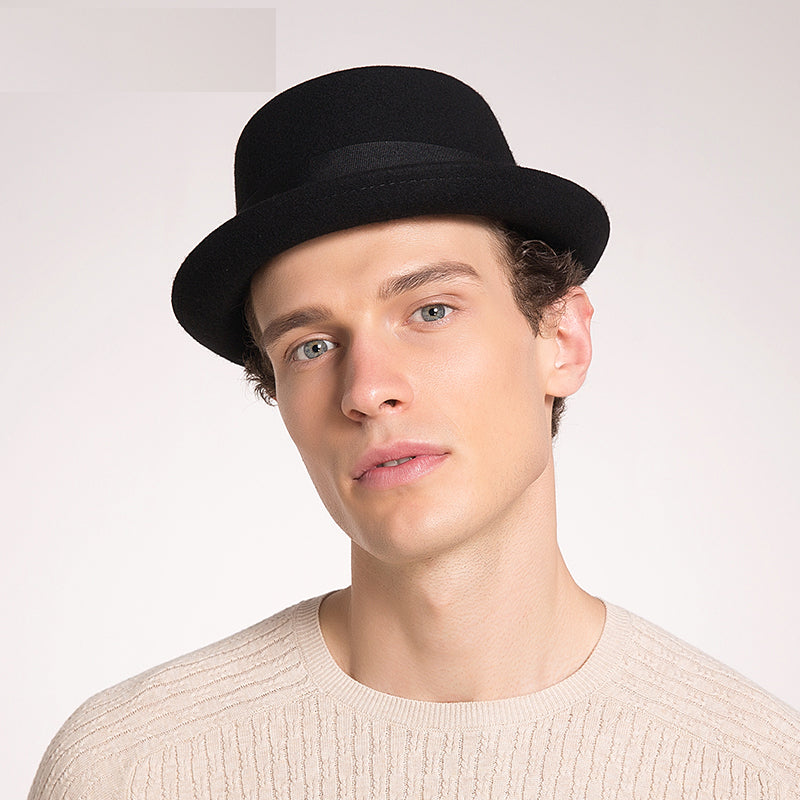 Men's Classic Wool Fedora Hat by HitMyNeed