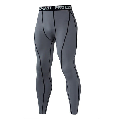 Men's Compression Running Tights Quick-Dry Leggings style8 m by HitMyNeed