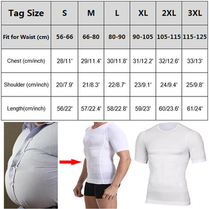 Men's Compression Shaper Vest with Posture Support by HitMyNeed