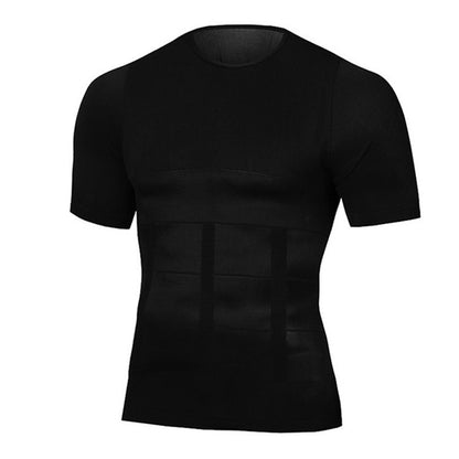 Men's Compression Shaper Vest with Posture Support black m by HitMyNeed