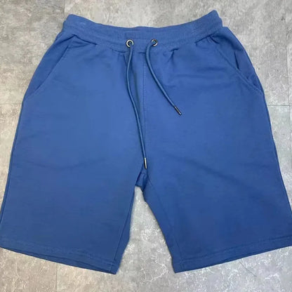 Mens Cotton Lounge Shorts with Pockets by HitMyNeed