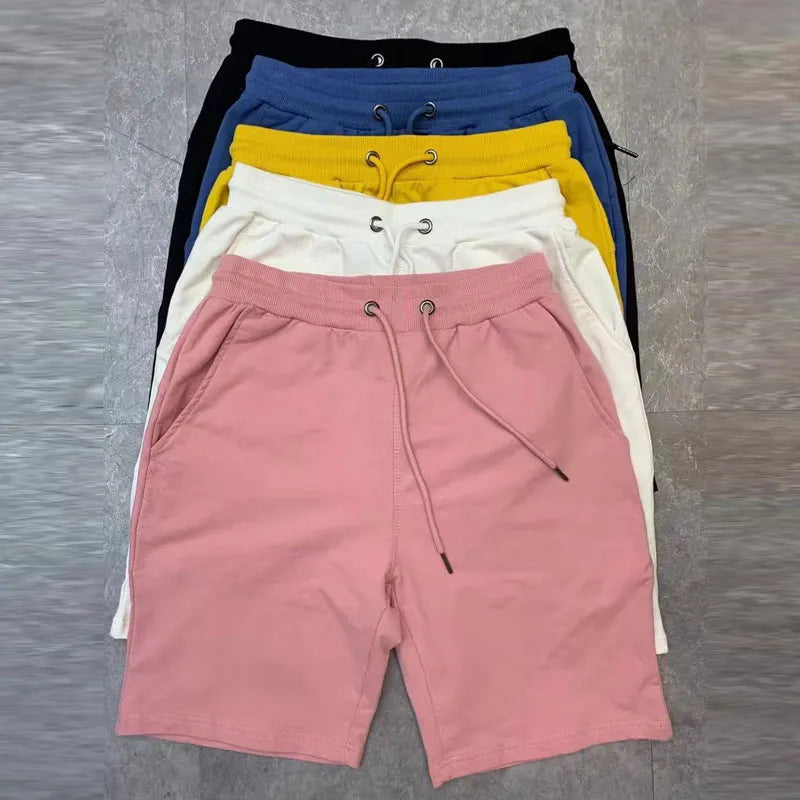 Mens Cotton Lounge Shorts with Pockets by HitMyNeed