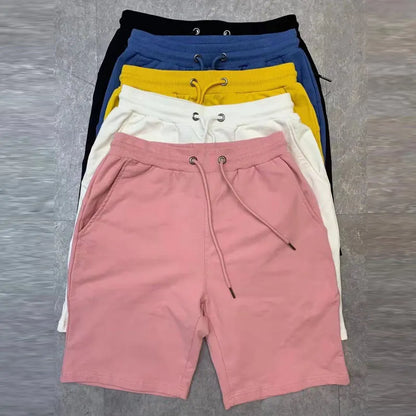 Mens Cotton Lounge Shorts with Pockets by HitMyNeed