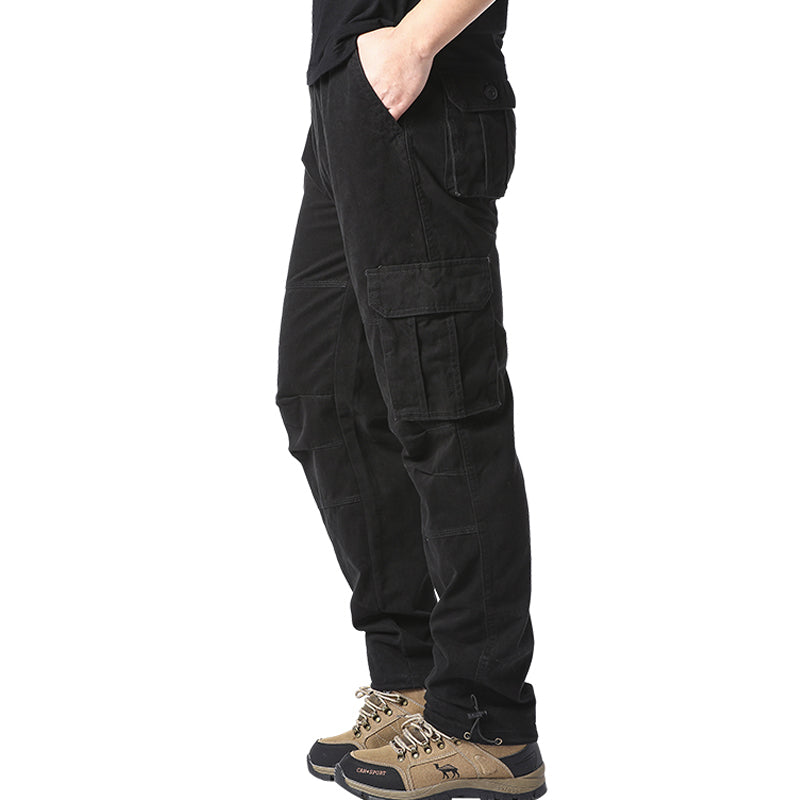Men's Cotton Tactical Jogger Work Pants by HitMyNeed