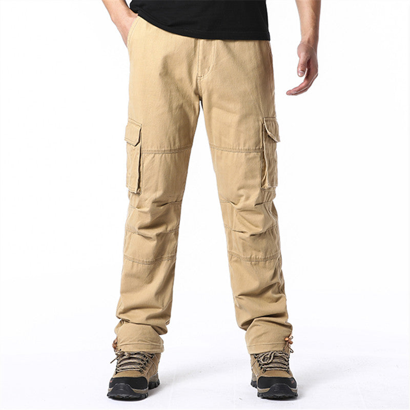 Men's Cotton Tactical Jogger Work Pants by HitMyNeed