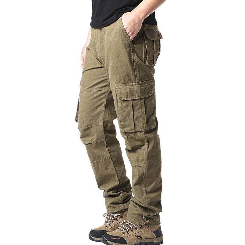 Men's Cotton Tactical Jogger Work Pants m-50-60kg mst-military-yellow by HitMyNeed
