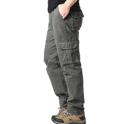 Men's Cotton Tactical Jogger Work Pants xl-70-80kg mst-army-green by HitMyNeed