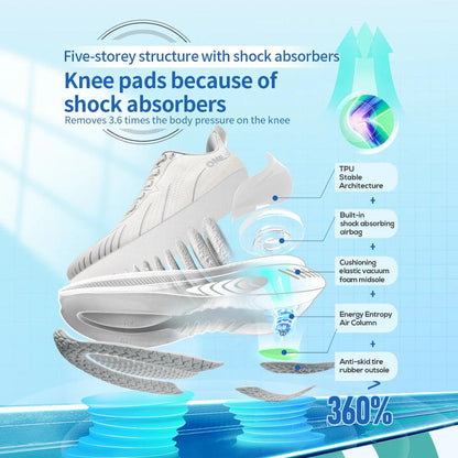 Men's Cushioned Running Shoes for Heavy Runners by HitMyNeed