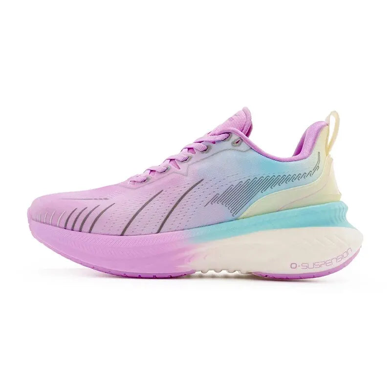 Men's Cushioned Running Shoes for Heavy Runners violet 42.0 by HitMyNeed