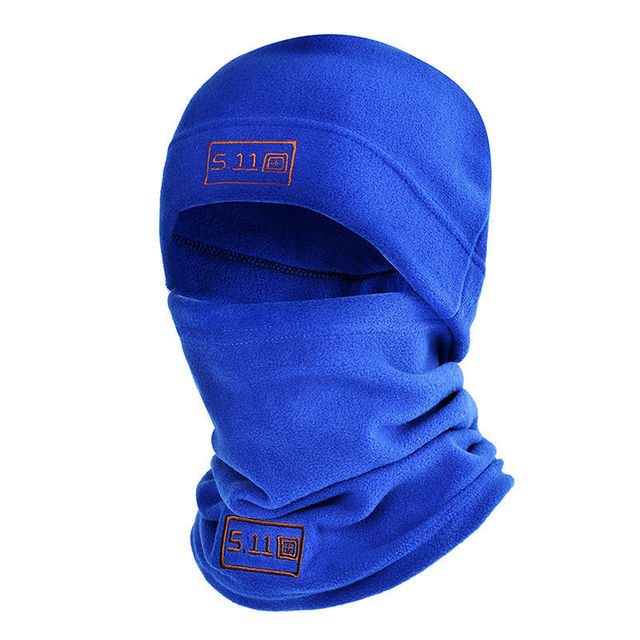 Men's Fleece Balaclava Winter Thermal Face Mask blue by HitMyNeed