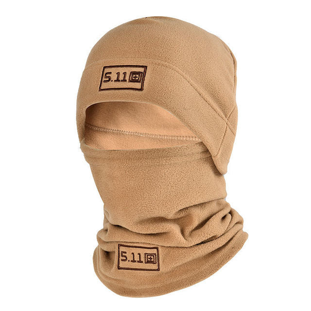 Men's Fleece Balaclava Winter Thermal Face Mask brown by HitMyNeed